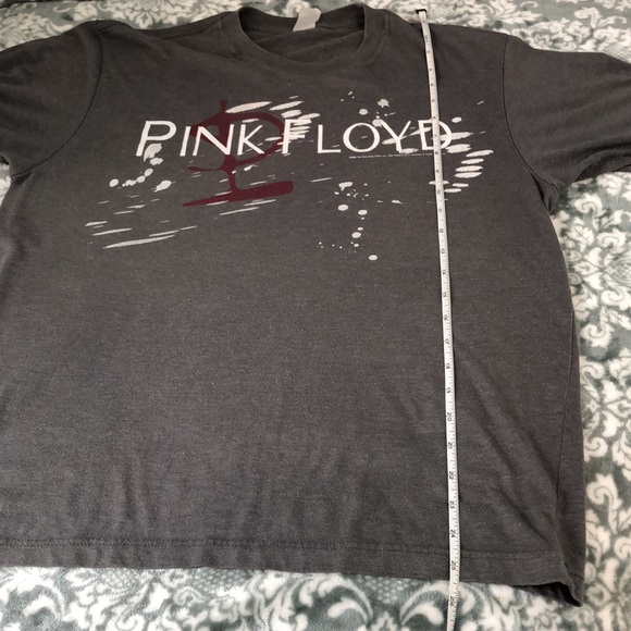 Pink Floyd Gray Paint Splatter Band Tee - Picture 8 of 8